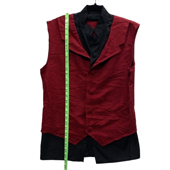 Leg Avenue Evil Mad Hatter Mens 2-Piece Halloween Costume Vest S/M Waistcoat M/L - Picture 15 of 16